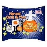 Scripture Candy, Harvest Cards & Orange Flavored Pops, 32 Count