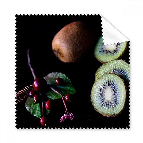 Chiffon de nettoyage pour lunettes motif kiwifruit et cerise