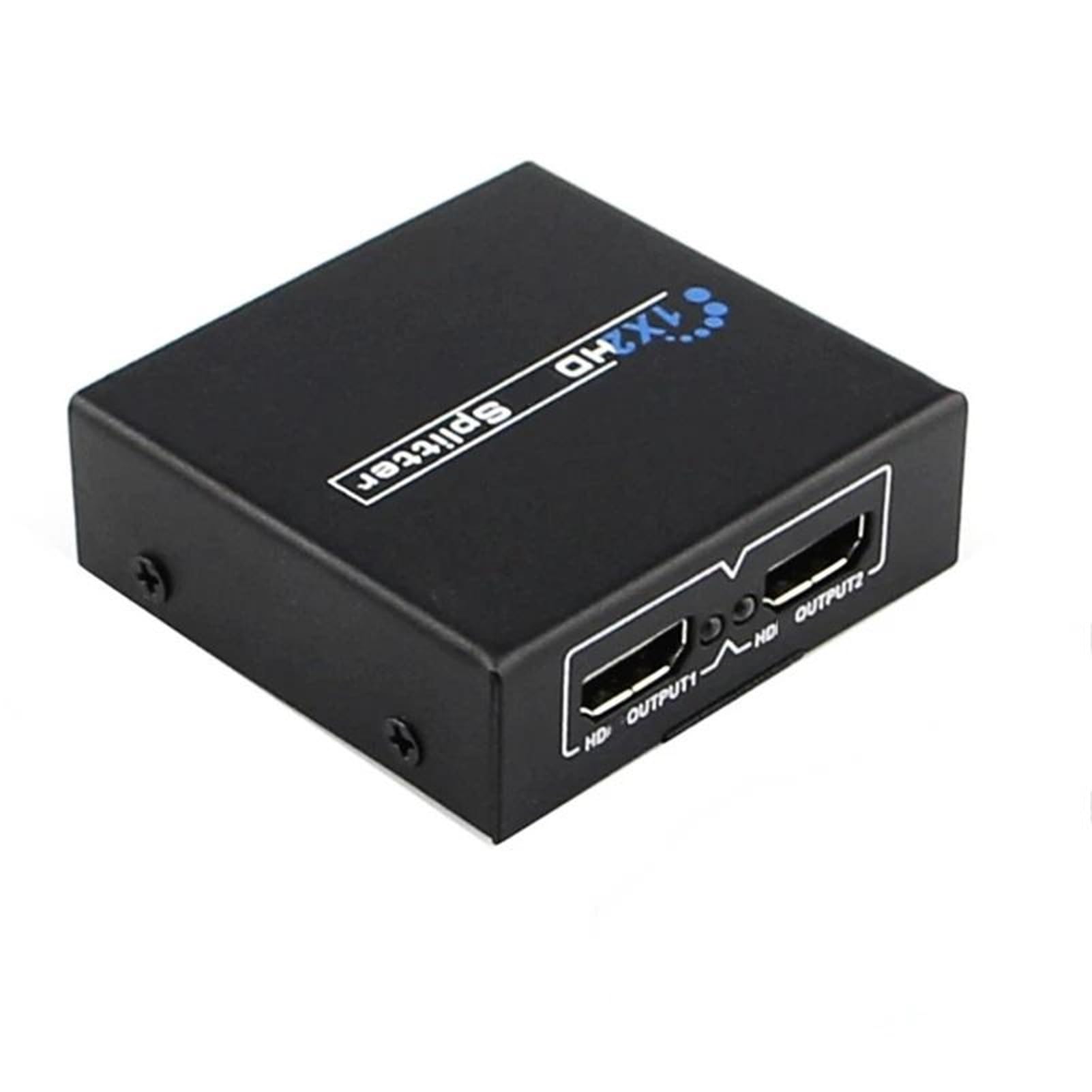 1 x 4 Convertitore Splitter Compatibile con HDMI in out HD Amplificatore HDCP 4K/1080P Doppio Display for HDTV Dvd con Ampia compatibilità, Facile da configurare(D)