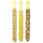 Vitakraft Crunch Sticks Variety Pack: Orange & Apricot Flavor, Egg & Honey Flavor, Sesame & Banana Flavor Treats for Parakeets, 2.4 oz - Image 3