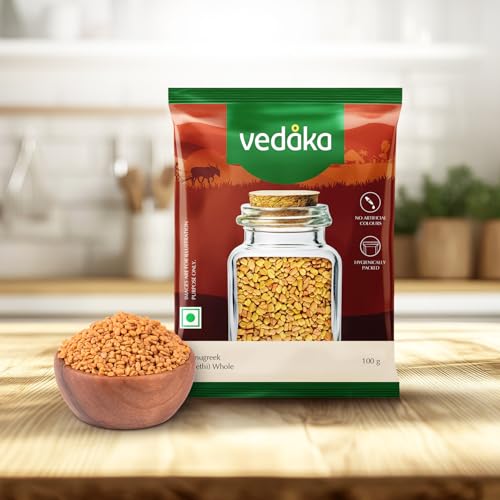 Image of Amazon Brand - Vedaka Fenugreek (Methi) Whole, 100 g