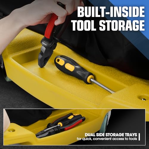 image for DNA MOTORING 48 Inches Heavy-Duty Low-Profile Roller Automotive Creepe