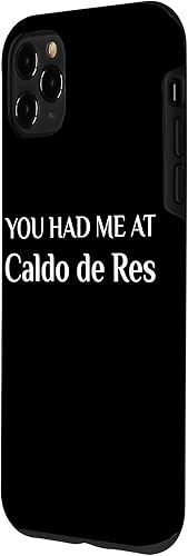 Miniatura 5 de Funda para iPhone 1212 Pro You Had Me At Caldo De Res - Divertida funda para ventilador de sopa de carne mexicana