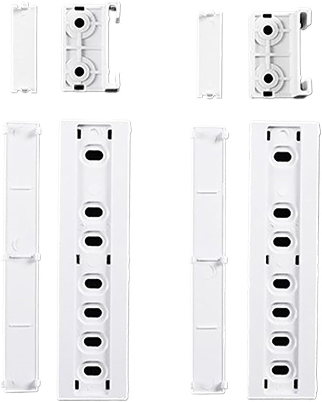Embedded Refrigerator Slide Rail for Fridge Door Slides Rail Mounting Kit Refrigerator Replacement Parts