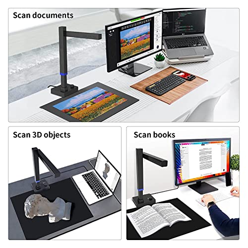 Image of CZUR Shine 1300 A3 Pro Book Scanner with OCR Auto-Flatten & Deskew