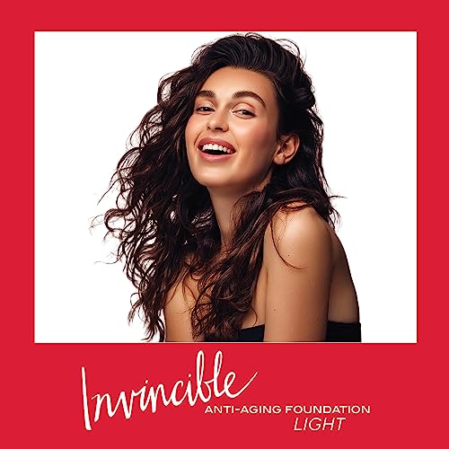 Mirabella Invincible Anti-Aging Full Coverage Hd Liquid Foundation, Light Iii - Moisture-Rich Formula Minimizes Acne, Fine Lines & Wrinkles For Smoother & Brighter Skin - Paraben-Free & Cruelty-Free #TOP2
