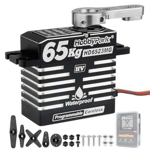 Moteur servo haute tension 180° robuste pour châssis RC
