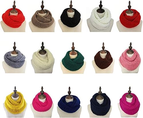 Ducomi Sciarpa Gilt Infinity Tubo in Morbido Misto...