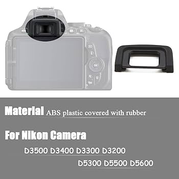 Amazon.com : D5600 Viewfinder Eyepiece Eyecup Eye Cup for