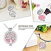 Aromatherapy Essential Oil Diffuser Pendant Necklace,WAWJ Life Tree Stainless Steel Christmas Mothers Day Gift Jewelry with 24" Chain & 12 Felt Pads #2