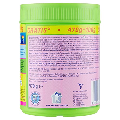 Vanish Polvere Extra Hygiene 470 gr + 100 gr