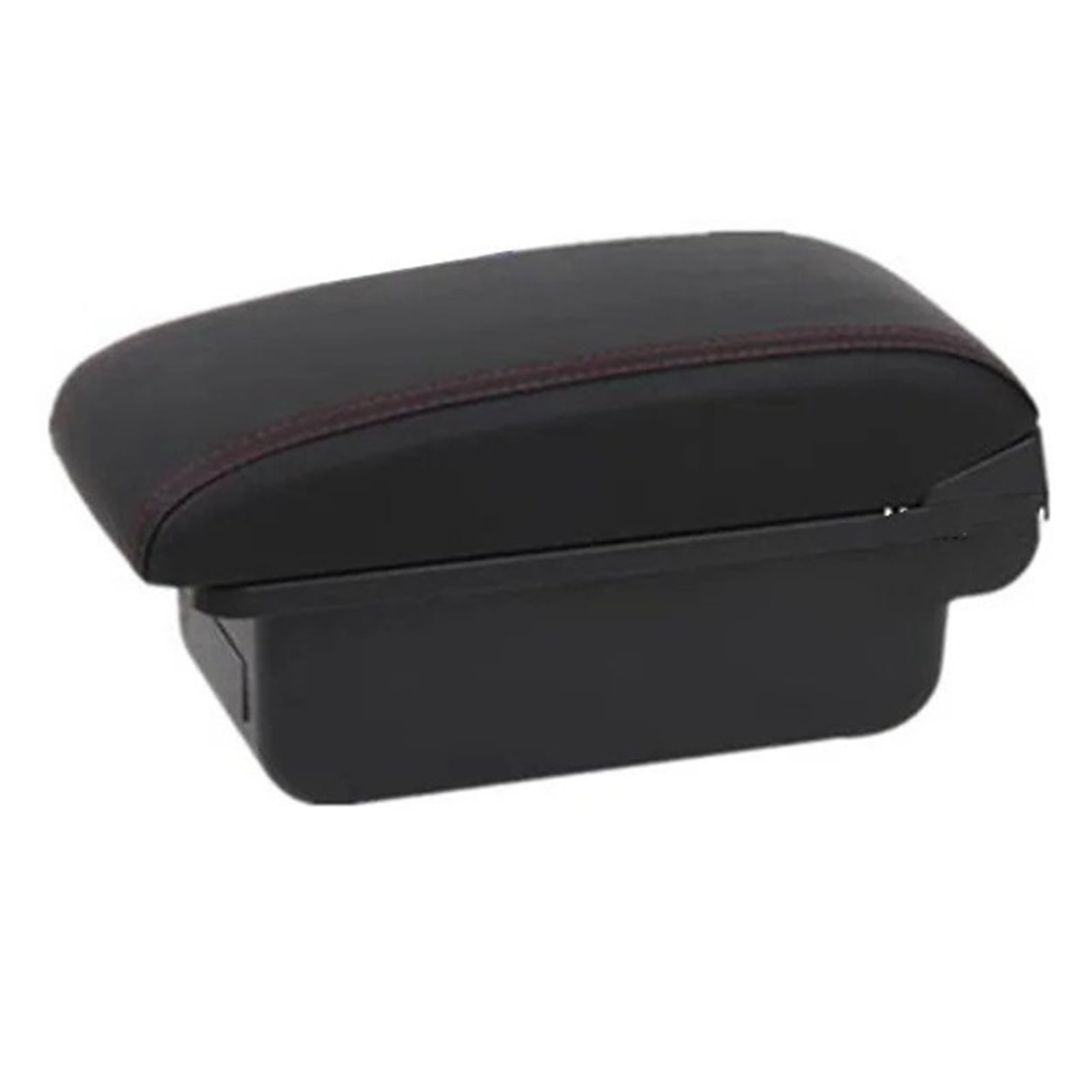 Umdjju A1 Red Line No Usb For Opel For Corsa 2019-2025 Car Armrest Box Retrofit Accessories Car Centre Console Armrest Box(A1 Red Line No Usb)