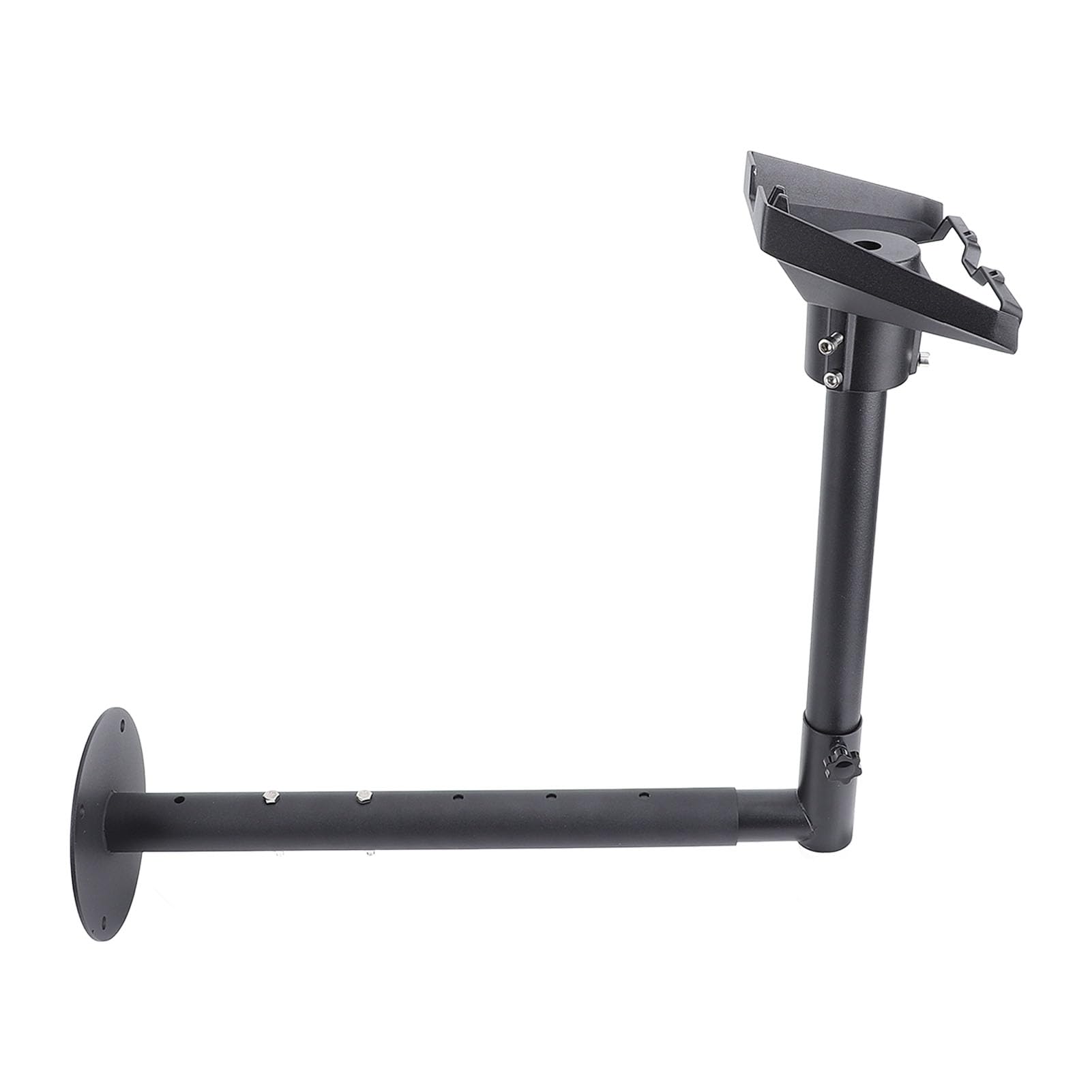 FTVOGUE Supporto a Parete Lungo Regolabile per Satellite Rettangolare, Acciaio Legato, Rotazione a 360 Gradi, Installazione , Gestione Cavi per Kit Internet Gen 3 RE V4