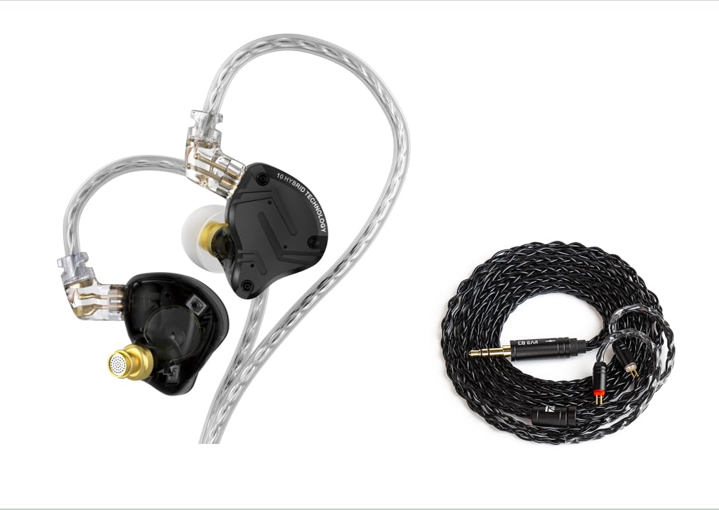 Amazon.com: 2 Meter Long 2Pin IEM Cable and KZ ZS10 PRO X Upgraded