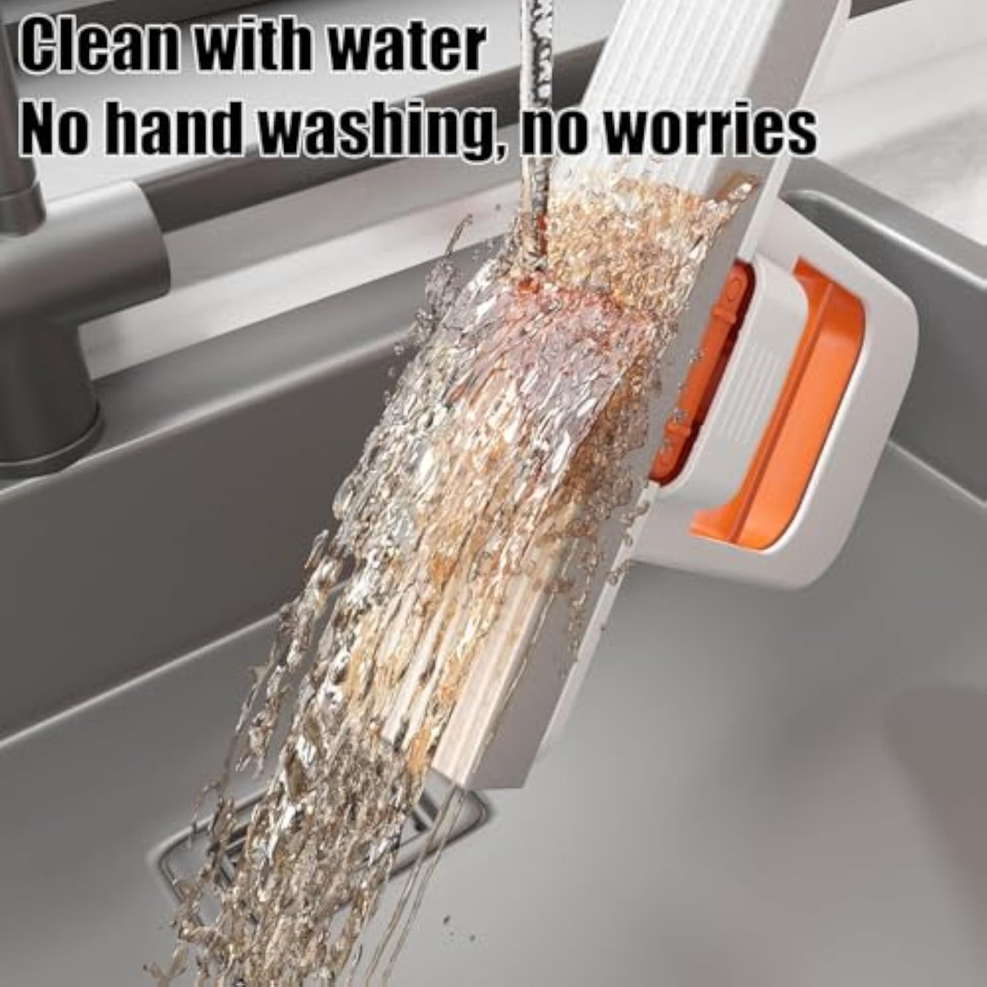 Tile Grout Cleaner Brush with Replaceable Sponge Head