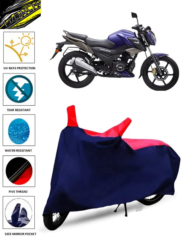Image of Waterproof Bike Cover For Tvs Raider 125, Blue