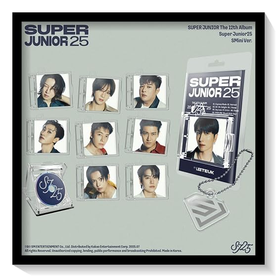 SUPERJUNIOR 25 未開封 smini CD 全種セット SUPERJUNIOR 25 未開封 smini CD 全種セット K-POP・アジア
