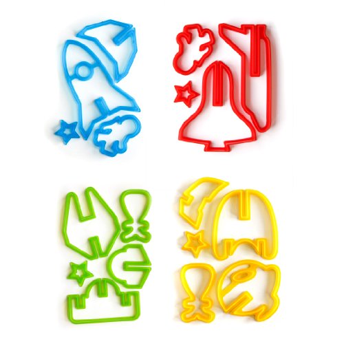 SUCK UK 3D Spaceship Cookie Cutters