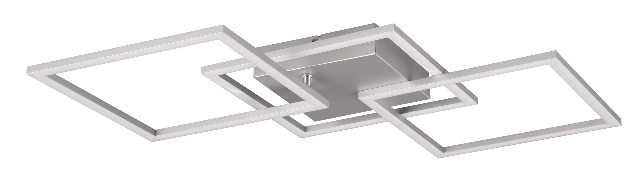Reality Leuchten Trail R64493187 – titanfarbene Deckenleuchte, 74 × 35 cm, inklusive LED