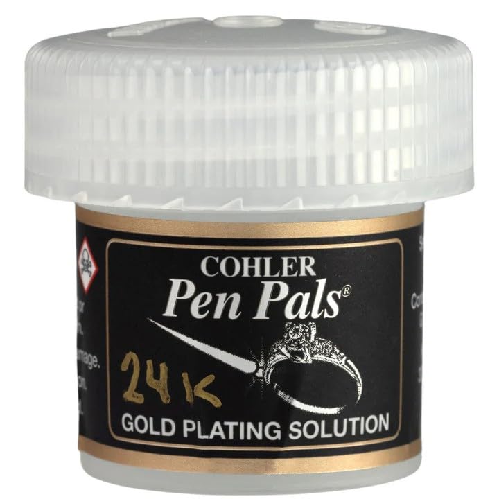 Amazon.com: Cohler 24k Gold Pen Plating Solution 1oz. by Krohn
