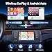 Eonon Android 14 Wireless CarPlay Android Auto Car Stereo Compatible with BMW 5 Series 1995-2002 (E39), 7 Inch Touchscreen Car Radio with Bluetooth, AM/FM, SWC, GPS Navigation, WiFi, 3+32G - E39X7