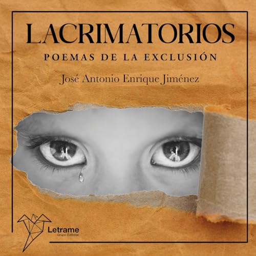 『Teñidos de tinta -Lacrimatorios. Poemas de la exclusión』のカバーアート