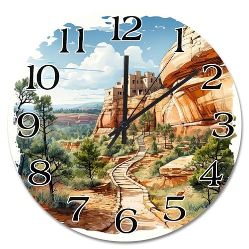 Horloge murale moderne design bois noble finitions soignées