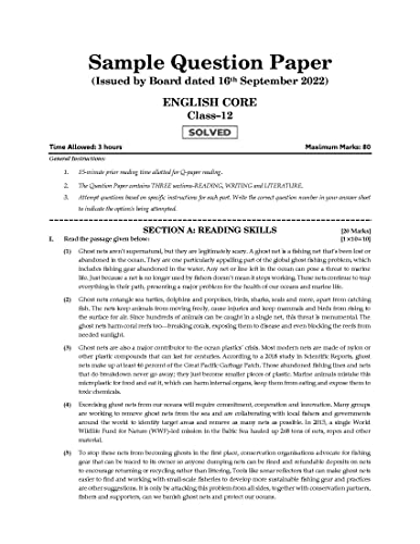 Image of Oswaal CBSE Question Bank Class 12 English, Physics, Chemistry & Biology (Set of 4 Books) (For 2024 Board Exams)
