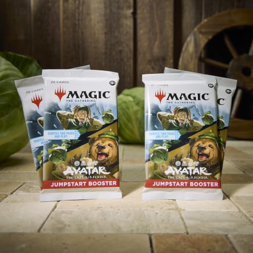 Image of Magic: The Gathering | Avatar: The Last Airbender Jumpstart Booster Box | 24 Packs | 2-Player Card Game