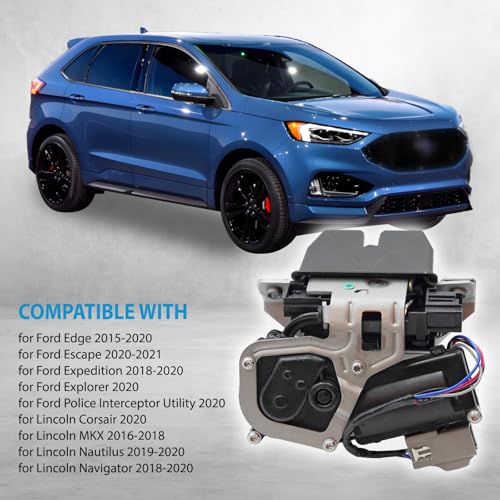Image of FA1Z7443150B Liftgate Trunk Lock Actuator, Compatible with Ford Edge Escape Explorer Expedition Lincoln MKX Navigator 2015-2021 Rear Trunk Latch Motor Replaces# FA1Z-7443150-B DS7Z7443150B