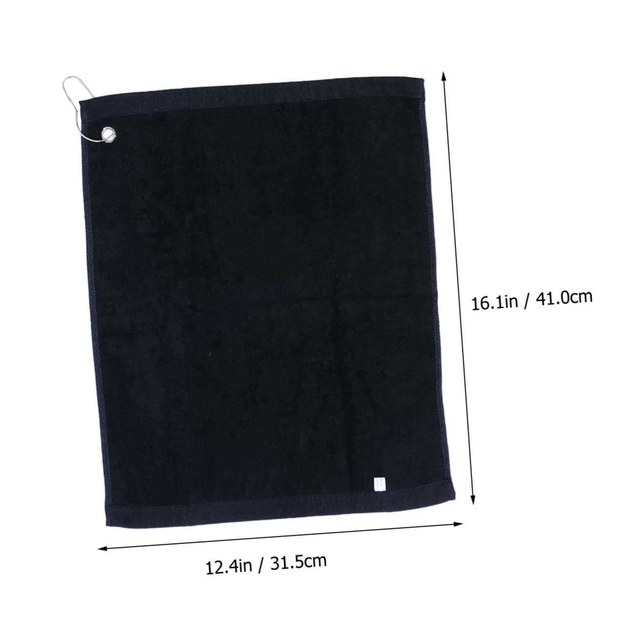 LIOOBO Travel Swimming Towel Absorbent Cotton Golf Towel with Metal Hook Yoga Camping Running Gym Sports