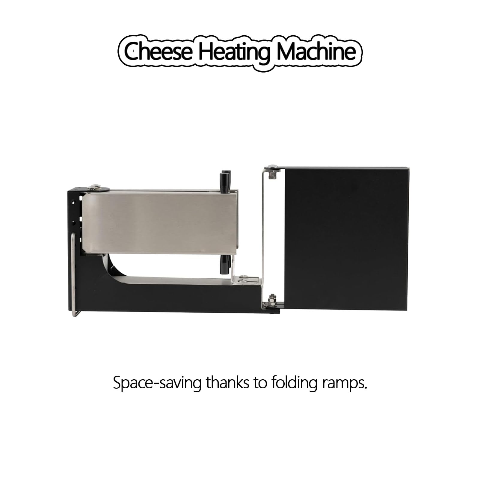Wszechstronny Topielnik Do Sera O Mocy 600 W, Grill Do Raclette Z Odpinanym Uchwytem, ​​Regulowaną, Przesuwną PółKą I MożLiwośCią Nachylenia Dla łAtwego Usuwania Sera, łAtwy W MontażU A
