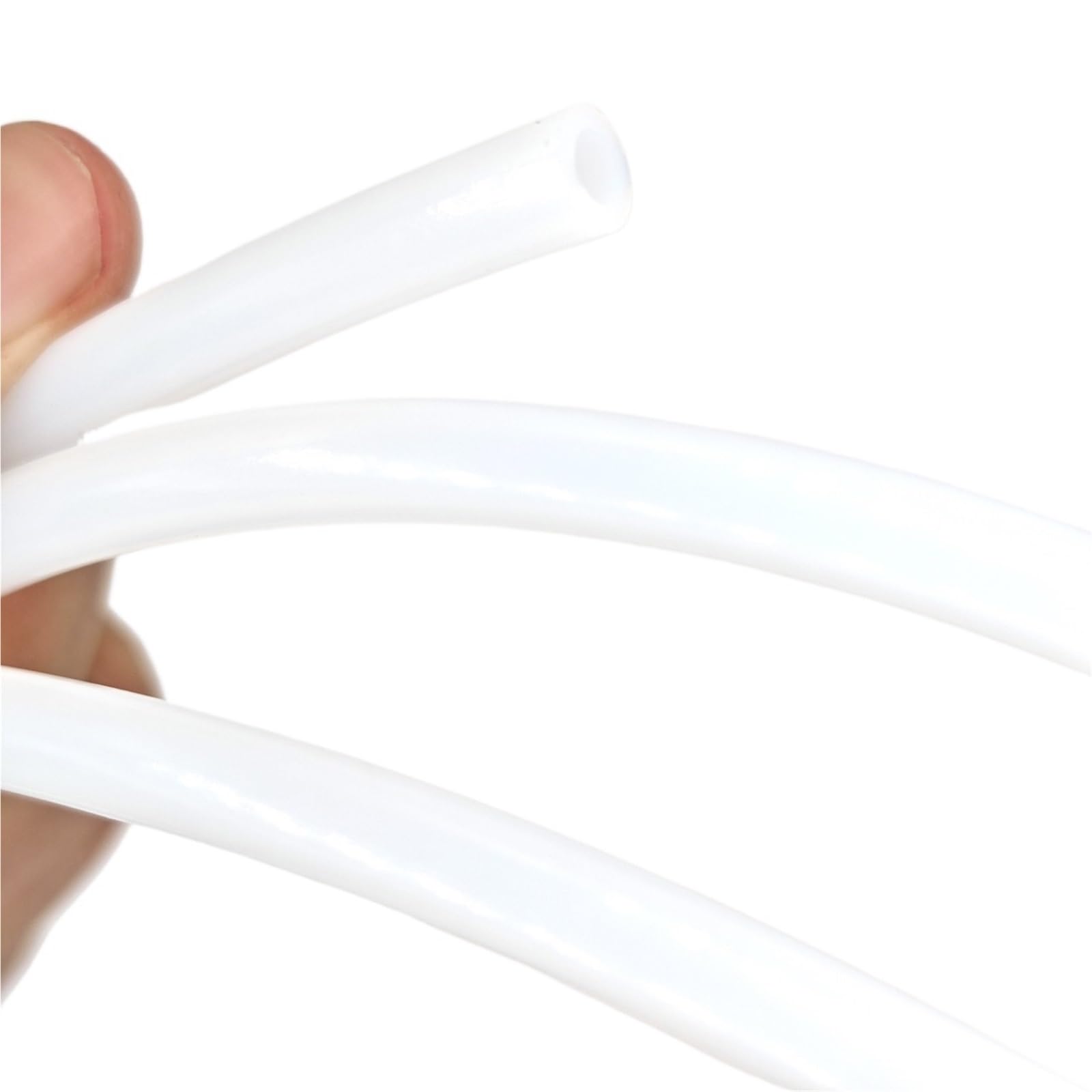 Tubo liso Tubo de PTFE F46, funda aislante, manguera, funda de teflón, pieza de impresora 3D, tubo rígido, extrusora en caliente de 8mm, 9mm, 10mm, 11mm, 12mm, 13mm Menos fricción(8mm x 10mm)