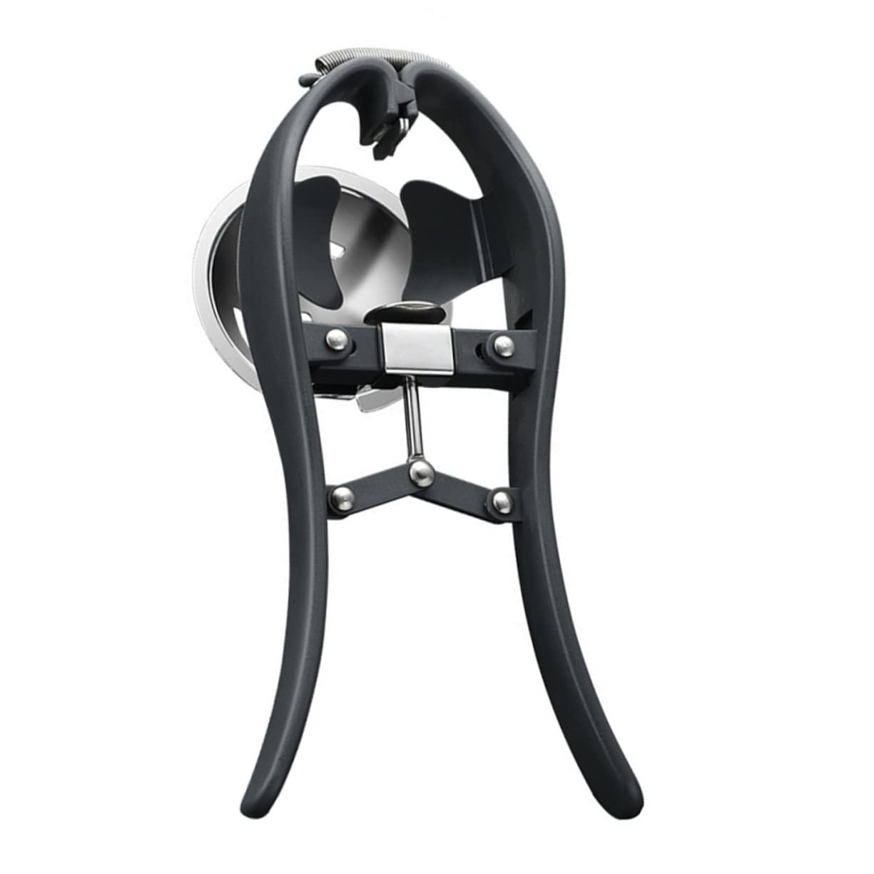 HOLIDYOYO Stainless Steel Egg Separator Opener Handheld Eggshell Cutter for Precise Eggshell Removal Kitchen Tool for Effortless Egg and Yolk Separation