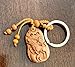 Betterdecor Chinese Zodiac Wooden Keychain – Feng Shui 12 Zodiac Signs Key Ring Lucky Charm Gift (Ox)