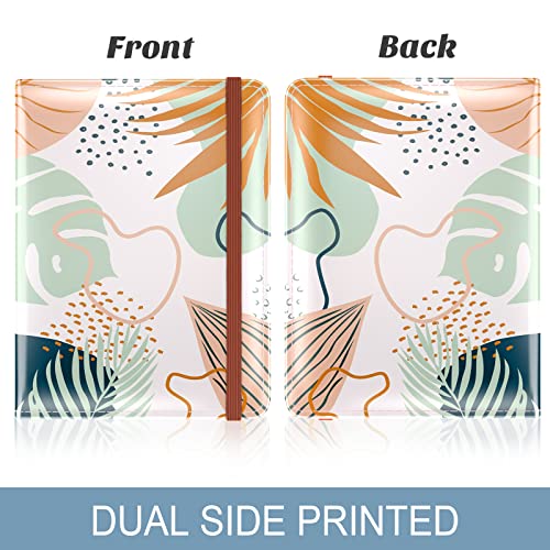 Hsxnam Passport And Vaccine Card Holder Combo, Passport Holder With Vaccine Card Slot, Passport Cover Case With Rfid Blocking, Leather Travel Documents Organizer Protector For Women, Boho Plants #TOP4