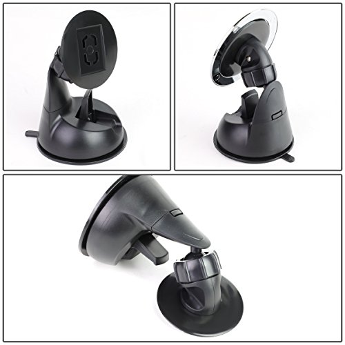 Image of Auto Dynasty Adjustable 75mm Baby Infant Round Back Seat Mirror Rear View Monitor + Suction Cup Mounted Base