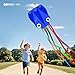 Doinfly 3 Piece Set Butterfly Delta Octopus Kites for Kids and Adults，Easy to Fly for Outdoor Adults Children Line Kite for Kids Toy (Delta Pink Butterfly Blue Octopus, 3)