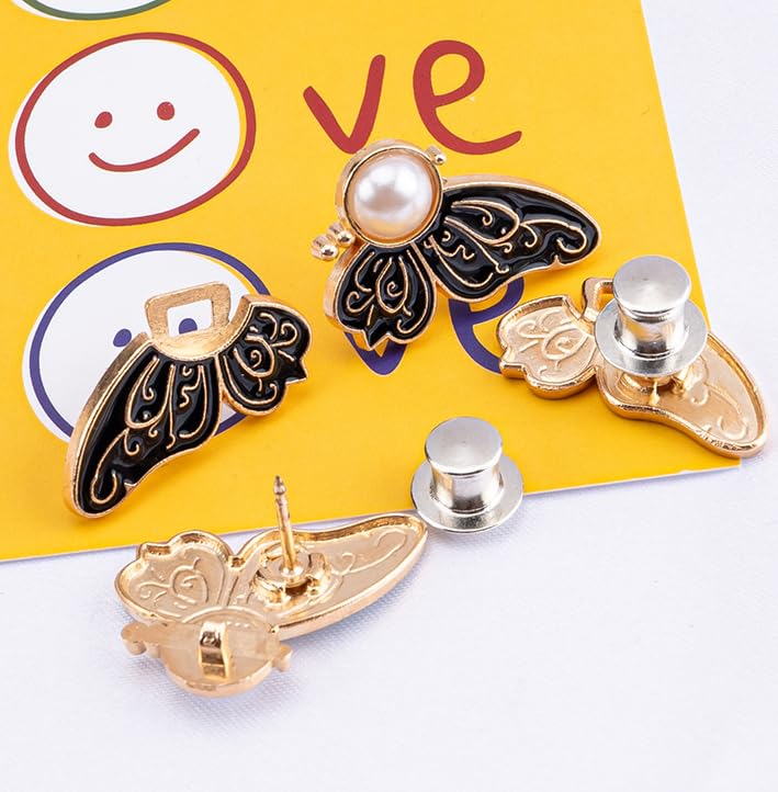 8 Set Butterfly Pant Waist Tightener, Detachable Waist Buckle Extender, Buckle Clips for Loose Pants Skirts Jeans3