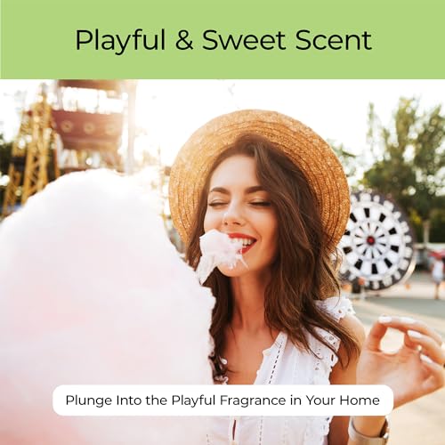 Image of Good Essential Professional Cotton Candy Fragrance Oil 0.33 fl oz (10ml) for Halloween, Diffusers, Candles, Soaps, Lotions, Perfume, Fragrance Oil for Candle & Lotion Making