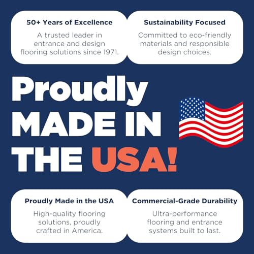 MATSINC Artisan Entry Front Door Mat - Rubber Back Indoor Outdoor Mat with Coastal Design, Water Absorbing Welcome Front Door Mat Outside Entrance, Made in The USA, 2' x 3'(Taupe) - Image 5