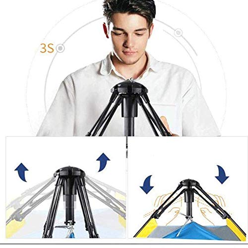 Carpa GeRRiT para 3-4 personas Camping exterior impermeable miniatura 5