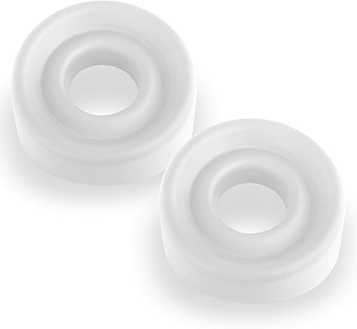 Miniatura 38 de LeLuv Sello de vacío de manga de silicona negra pequeña para cilindros de bomba de pene de 1.35 "-1.75" Negro -,Azul,Blanco,Rojo -,Rojo, blanco y