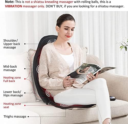 Seat cushion massager with heat Clearance