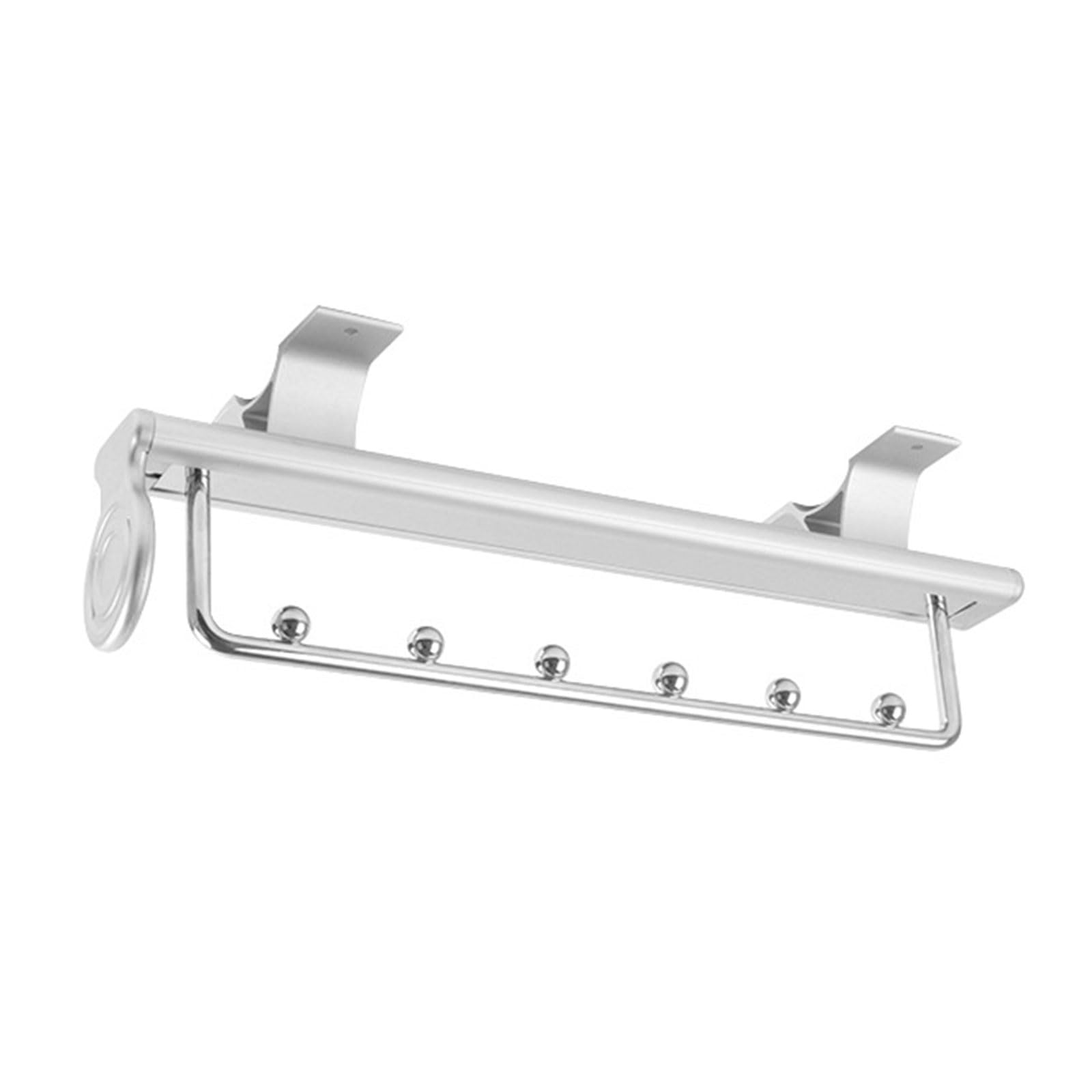 Telescopic Clothes Hanger Rack Storage Device for Wardrobe Vertical and Longitudinal Rod Hanging Expandable Metal
