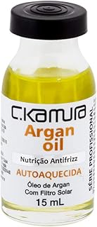 Superdose Autoaquecida Argan Oil - Nutrição Antifrizz, C.KAMURA, 15 ml  