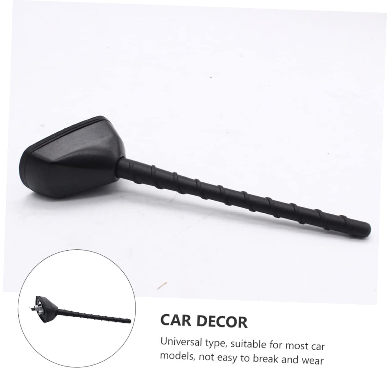 DOITOOL Antena Modificada para Coche Unidad Duradera y Sencilla para Decoración De Techo Vehículos Modelo 2009-2014