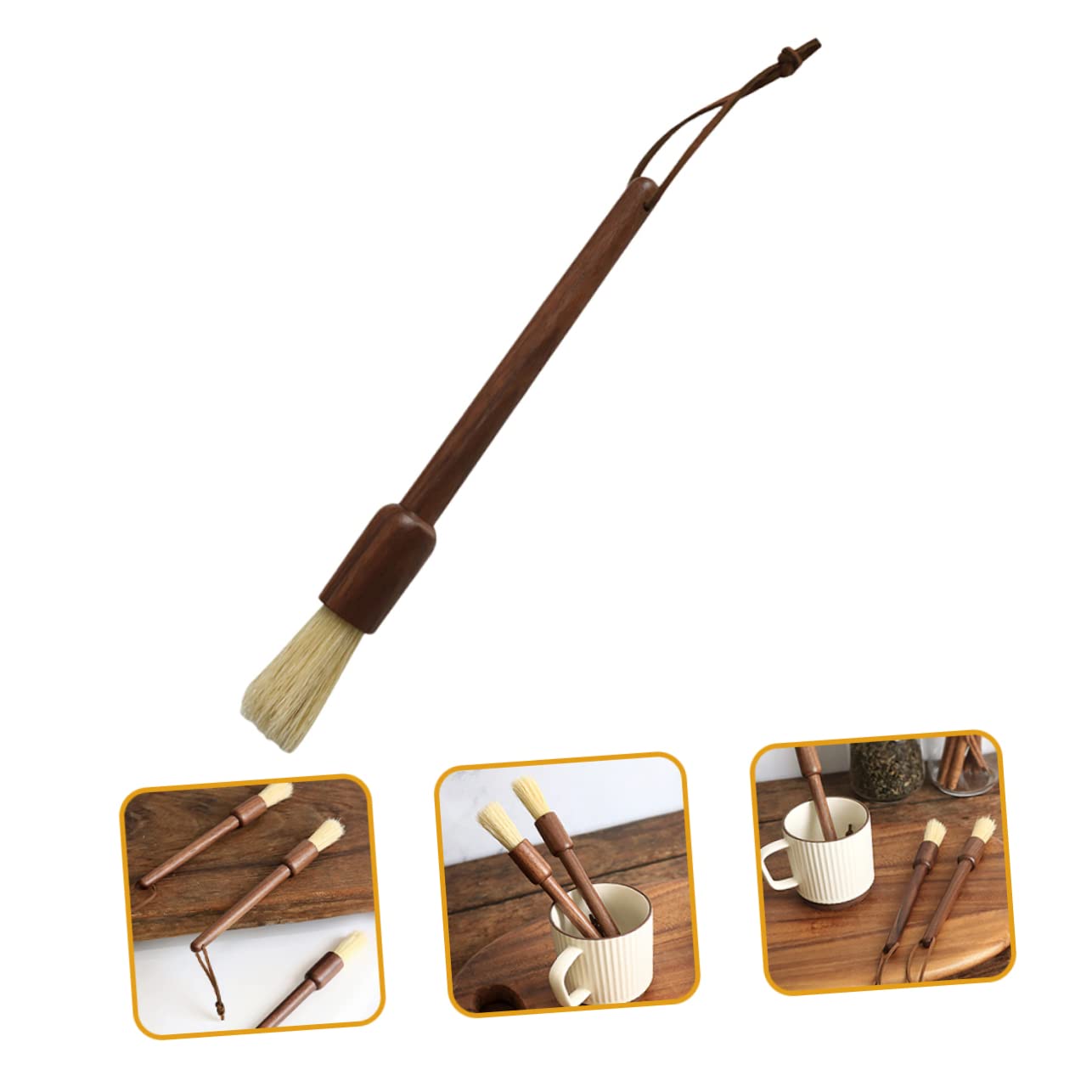 MAGICLULU 5st Reinigungsbürste Für Kaffeemaschine Hersteller Flasche Schleifer Kaffeemühle Make-up-pinsel-reinigungsmaschine Wasserhahn Bausatz Espressomaschine Draht Kaffeebohne Nussbaum