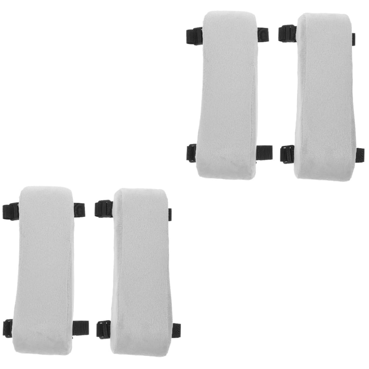 Angoily 2 Ensembles Coussin Accoudoir De Chaise Mousse Mémoire Housse pour Soulager Pression des Coudes Support Ergonomique pour Gaming 2 Pièces * 2