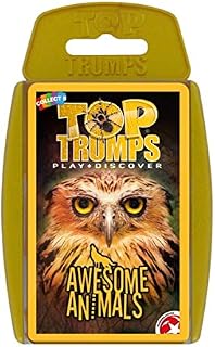 Awesome Animals Top Trumps Card Game